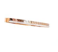 Pulsera griega hecha a mano con diseño de llave griega, diseño de Meandro, joyería de Meandro, Grecia antigua, vida eterna, amor, éxito y felicidad, regalo para hija, regalo de graduación, regalo de