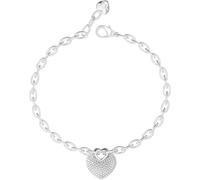 PULSERA GUESS - CRAZY IN LOVE Color: Plata