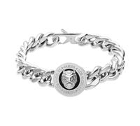 Pulsera Guess para hombre de acero inoxidable 32021247, S, Acero inoxidable, No es una piedra preciosa