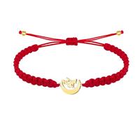 Pulsera Hilo Destino con Simbolos de acero inoxidable, amuletos de proteccion y suerte, Amuletos contra el mal de ojo - Pulsera Mujer/Pulsera Hombre (BRUJA ROJO)