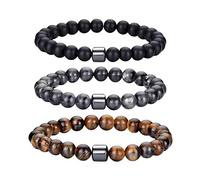 Pulsera Hombre,Pulseras De Cristal Natural Hechas A Mano Para Mujer, Brazaletes Con Cuentas De Piedras Preciosas, Elásticos, Con Amuleto De La Suerte, Pulsera De Yoga Reiki, Joyería De Chakras, Reg