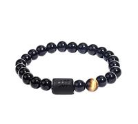 Pulsera Hombre,Pulseras Del Zodíaco Para Mujeres Y Hombres, Pulsera De Cuentas De Piedras Preciosas Naturales, Signo Zodiacal, 12 Constelaciones, Brazaletes De Cristal, Regalos De Amistad Y Cumplea
