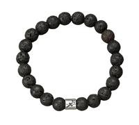 Pulsera Hombre,Pulseras Del Zodíaco Para Mujeres Y Hombres, Pulsera De Cuentas De Piedras Preciosas Naturales, Signo Zodiacal, 12 Constelaciones, Brazaletes Del Horóscopo, Pulseras De Roca Volcáni