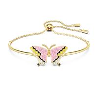 Pulsera Idyllia, Mariposa, Multicolor, Baño tono oro OS