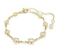 Pulsera Imber, Tallas redondas combinadas, Blanca, Baño tono oro OS