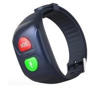 Pulsera Inteligente 4G for Personas Mayores, GPS + WiFi, posición, natación, frecuencia cardíaca, SOS, aplicación de monitoreo Remoto, Llamada(Black)