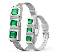 Pulsera inteligente, banda de seguimiento de actividad y fitness, rastreador de sueño 24/7, monitor de frecuencia cardíaca continua durante todo el día, presión arterial y estrés, HRV, más de 170