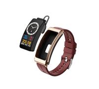 Pulsera inteligente con auriculares TWS BT 5.2 Pulsera inteligente 2 en 1 con Bluetooth for hombres Llamada Bluetooth Rastreador de ejercicios con monitor de ritmo cardíaco Presión arterial Música for