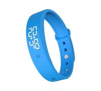 Pulsera inteligente con batería permanente para derrota inmune al agua con alarma silenciosa, observador del sueño, ajuste casual