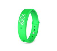 Pulsera Inteligente Digital LED Reloj Inteligente Resistente Al Agua Pulsera Inteligente con Monitor de Temperatura Corporal, Recordatorio de Alarma