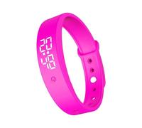 Pulsera inteligente Fitness Observer con alarma de derrota, silenciosa, despertar, observar, análisis del sueño, batería de larga duración, banda impermeable