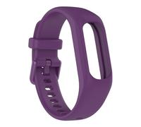 Pulsera inteligente integrada para Garmin Vivosmart 5 con textura de silicona de repuesto, talla única, Silicona, No es una piedra preciosa