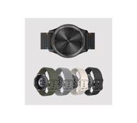 Pulsera - JUSTIN - ActiveFlex - Compatible con Garmin Vivomove Style/Trend - Silicona 22 mm - Negro