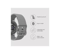 Pulsera ActiveFlex Samsung Galaxy Watch8 / Watch8 Classic, gris