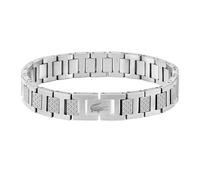 Pulsera Lacoste Metropole Plata 2040117 Hombre
