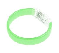 Pulsera LED de 2.95 pulgadas con luz intermitente, accesorio de celebración de , banda luminiscente multicolor con brillo brillante, recuerdo de evento para adolescentes, niñas, niños, mujeres y