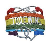 Pulsera LGBT Colecci n Infinity, Pulsera Love Wins - Joyer a Orgullo L sbico, Pulsera Orgullo Arco ris y Regalos L sbicos