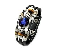 Pulsera Luminosa De 12 Constelaciones Que Brilla En Oscuridad Pulsera Tejida Multicapa Con Signo Zodiaco Pulsera De Astrología Horóscopo Para Parejas Regalo De Joyería Para Hombres Mujeres Escorpio