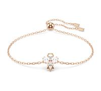 Pulsera Magic, Ángel, Blanca, Baño tono oro rosa