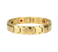 Pulsera Magnética,Amuleto Para La Muñeca Con Imán Fuerte - Pulseras Magnéticas Fuertes Para Hombres,Para Padre Novio Abuelo Tío Vecino Abuelito Hijo Esposo Familia Amigos Compañeros De Trabajo Navidad