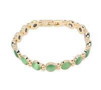 Pulsera Magnética de Acero de Titanio para Mujer, Pulsera de Terapia Magnética Ultrarresistente para Aliviar el Dolor de la Artritis Y Pulseras Magnéticas del Túnel Carpiano para Uso Diario(verde)