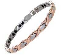 Pulsera magnética de titanio para alivio del dolor de mente y cuerpo