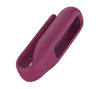 Pulsera Magnética para El Cabello Clip para Pulsera de F-itbit To Sleeve Soporte L-uxe Adecuado Reemplazo de Silicona 3C Pulseras De Plástico para (Wine, One Size)