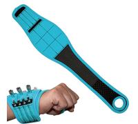 Pulsera magnética para herramientas, muñequera magnética, muñequera ligera con imanes fuertes, correa de herramientas, dispositivo de bricolaje para sujetar tornillos y clavos
