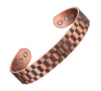 Pulsera Magnética Pesada De Cobre Puro Para Hombre