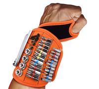 Pulsera magnética | Pulsera magnética portátil para herramienta, organizador de uñas portátil transpirable para electricistas, entusiastas de proyectos de garaje, especialistas en reparación, taladro