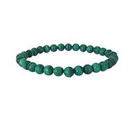 Pulsera Malaquita piedra natural de 6 mm | Períodos de cambio | Sueltar enchufe (Malaquita)