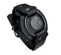 Pulsera medieval para hombre, de piel sintética, estilo medieval, vintage, para disfraz, con hebilla, joyería para drama, Halloween, Refer to description, Cuero, Unisex