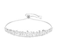 Pulsera Mesmera, Talla marquisa, Blanca, Baño de rodio OS