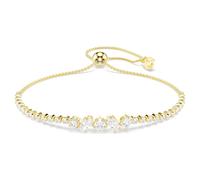 Pulsera Mesmera, Tallas mixtas, Blanca, Acabado en oro de 18 quilates OS