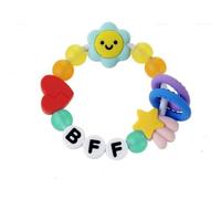 Pulsera Mordedor Infantino Best Friend Forever Multicolor