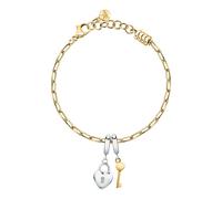 Pulsera Morellato Drops Mujer Candado Y Llave (SCZ1376)