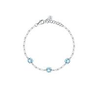 Pulsera Morellato Luminosa Para Mujer Plata 925 Azul (SAIW291)