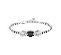 Pulsera Morellato Motown De Acero Negro Para Hombre (SALS112)