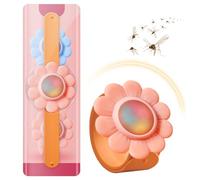Pulsera Mosquitos Niños,Pulsera Antimosquitos, Impermeables Inofensivos para el Cuerpo, Pulseras Antimosquitos para Adultos Niños Senderismo al Aire Libre