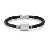 Pulsera oficial del club West Ham United FC, acero inoxidable y cuero con anillos de colores, regalo oficial de Hammers