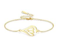 Pulsera oval islámica de Ayatul Kursi para mujer Pulseras de eslabones de lágrima de Allah Árabe musulmán Corán caligrafía encanto pulsera Islam Eid Ramadan regalo joyería regalos (Pulsera Allah-G)