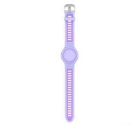 Pulsera para Airtag, pulsera de silicona impermeable para niños, 24,6 cm, a prueba de caídas, a prueba de sudor, lavable, correa de dispositivo antipérdida