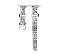 Pulsera para Apple Watch de 38 mm, 40 mm, 41 mm, 42 mm, 44 mm, 45 mm, 49 mm, correa de cuero con hebilla de metal para iWatch 9/8/7/6/5/4/3/2/1/SE Series hombres y mujeres (camelia gris, 38-40-41 mm)