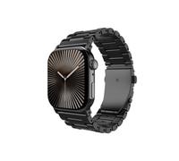 Pulsera para Apple Watch - JUSTIN - 44/45/46/49mm - Titanio - Negro - Compatible con Watch Ultra