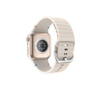 Pulsera para Apple Watch - JUSTIN - ActiveFlex - Silicona - Blanco - Compatible 38/40/41/42mm