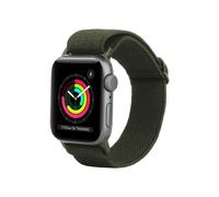 Pulsera para Apple Watch - JUSTIN - UrbanTextura - 44/45/46/49mm - tejido elástico trenzado - verde