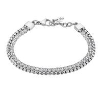 Pulsera para Mujer Doble de Acero con Circonitas - Lotus LS2577/2/1