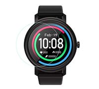 Pulsera para Mujeres Embarazadas para Xiaomi, Reloj de Cristal Protector Frontal de Alta definición, película templada, Accesorios de Pulsera Inteligente Air Pulseras De Fiesta para (Black, One Size)