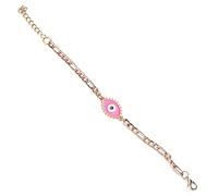 Pulsera para ojos diabólicos, joyas de protección de moda con amplia aplicabilidad, bendiciones y riquezas para regalos, uso versátil; ropa diaria, vestidos, camisas y, #013, Zinc, No es una piedra