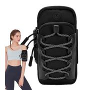Pulsera para teléfono móvil, soporte para el brazo para teléfono móvil, brazalete deportivo resistente al agua, correa ajustable, soporte para teléfono móvil, pulsera reflectante para correr